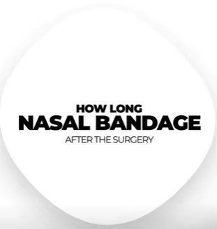 How Long Nasal Bandage After The Surgery ?